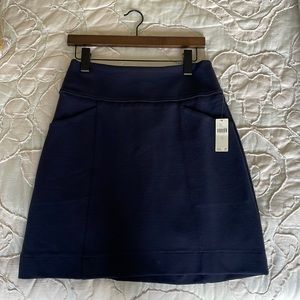 Maeve by Anthropologie Navy Blue Skirt perfect for work or casual wear.